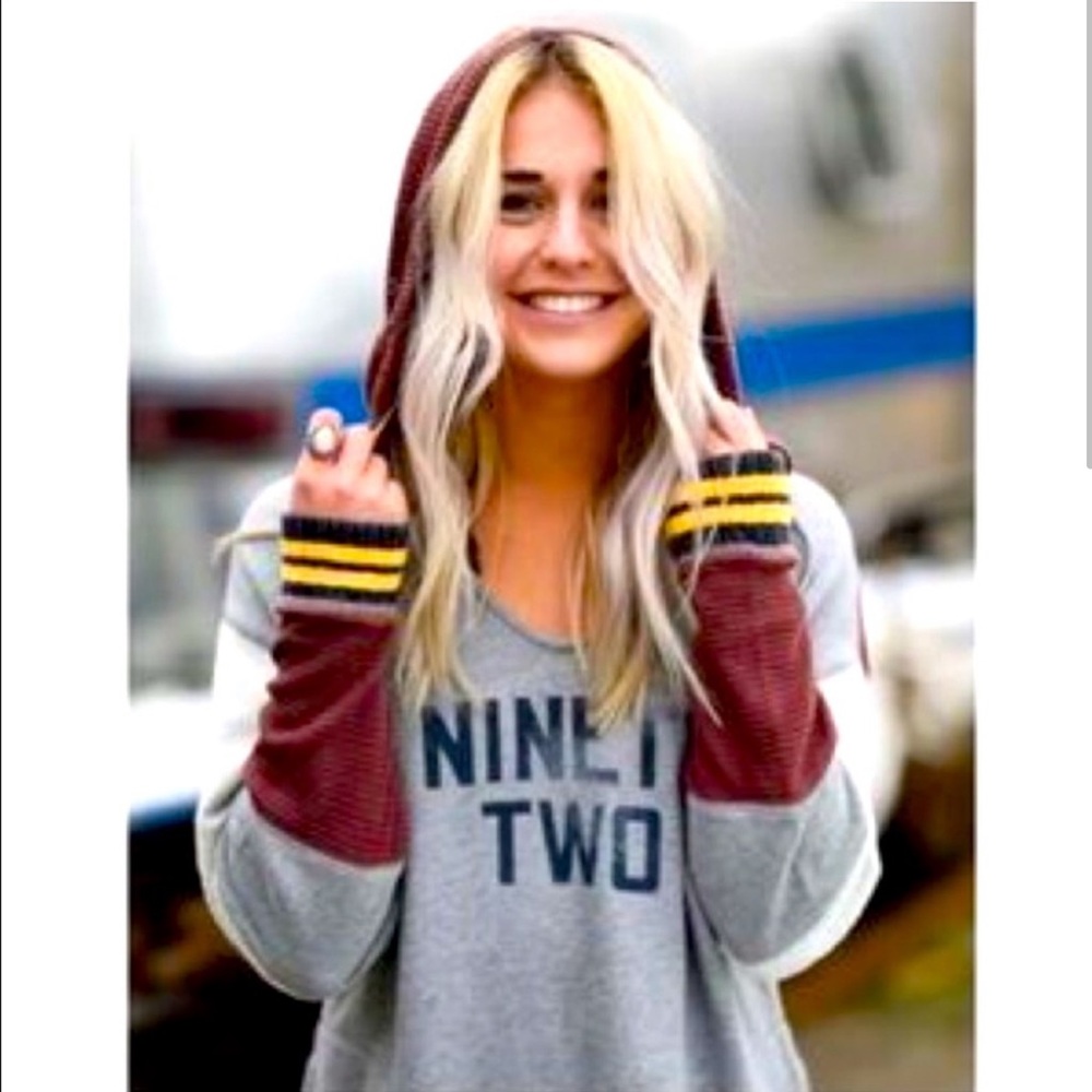 RETRO FREE PEOPLE 92 NAOMI OVERSIZED SWEATSHIRT